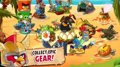 Captura de tela de Angry Birds Epic (2 de 4)