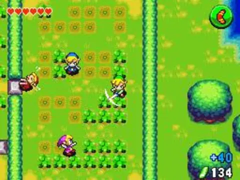 Captura de tela de The Legend of Zelda: Four Swords - Anniversary Edition (4 de 4)