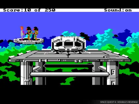 Captura de tela de Space Quest II: Vohaul's Revenge (4 de 4)