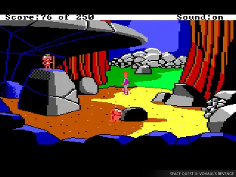 Captura de tela de Space Quest II: Vohaul's Revenge (3 de 4)