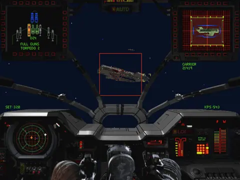 Captura de tela de Wing Commander III: Heart of the Tiger (4 de 4)