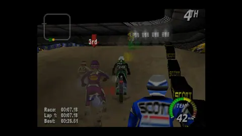 Captura de tela de Excitebike 64 (2 de 4)