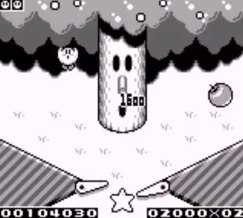Captura de tela de Kirby's Pinball Land (3 de 4)