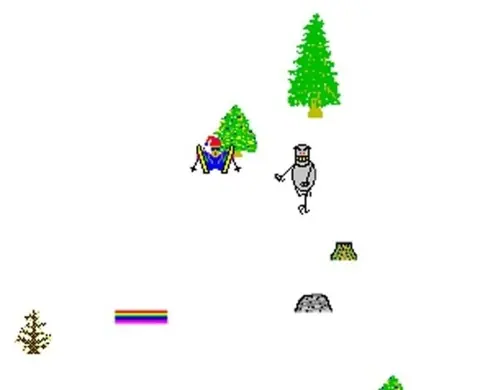 Captura de tela de SkiFree (4 de 4)