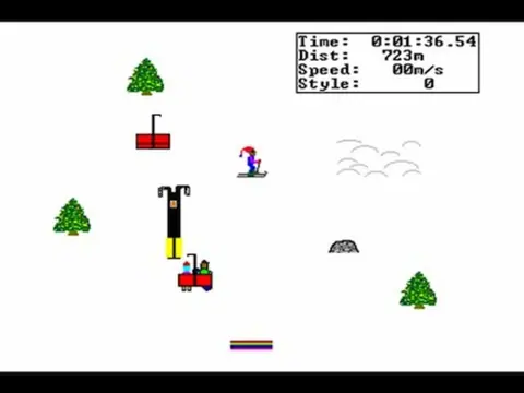 Captura de tela de SkiFree (2 de 4)