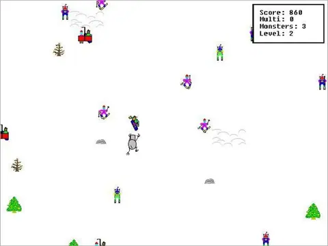 Captura de tela de SkiFree (1 de 4)