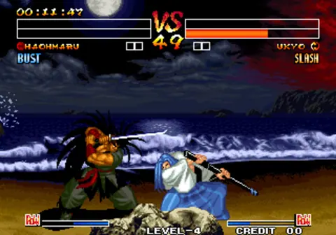 Captura de tela de Samurai Shodown IV: Amakusa's Revenge (3 de 4)