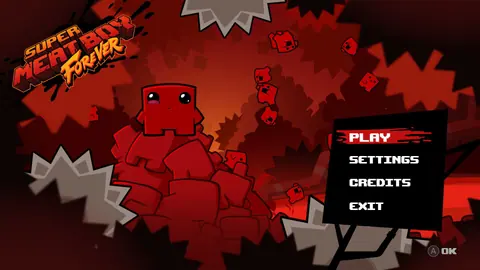 Captura de tela de Super Meat Boy Forever (2 de 4)