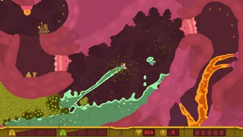 Captura de tela de PixelJunk Shooter (1 de 4)