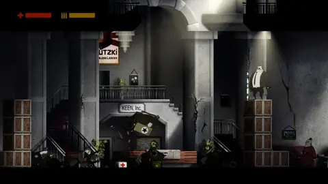 Captura de tela de Rocketbirds: Hardboiled Chicken (4 de 4)