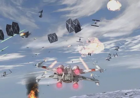 Captura de tela de Star Wars: Rogue Squadron III - Rebel Strike (2 de 4)