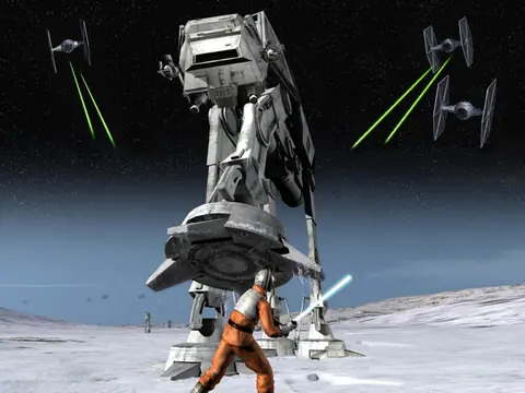 Captura de tela de Star Wars: Rogue Squadron III - Rebel Strike (1 de 4)