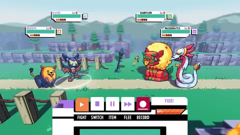 Captura de tela de Cassette Beasts (1 de 4)