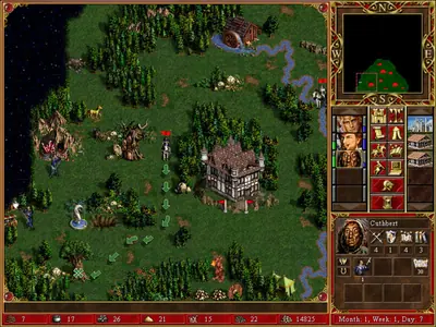 Captura de tela de Heroes of Might and Magic III: The Restoration of Erathia (1 de 4)