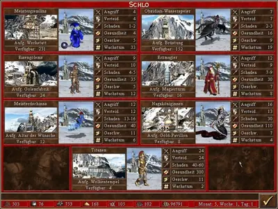 Captura de tela de Heroes of Might and Magic III: The Restoration of Erathia (4 de 4)