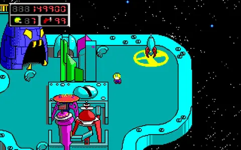 Captura de tela de Commander Keen in Aliens Ate My Baby Sitter! (1 de 4)