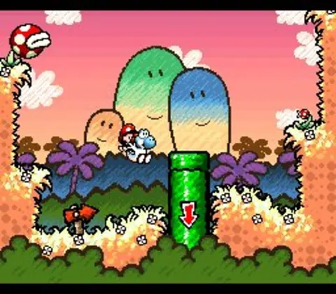 Captura de tela de Super Mario World 2: Yoshi's Island (4 de 4)