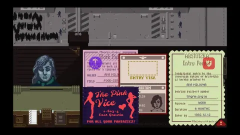 Captura de tela de Papers, Please (2 de 4)