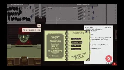 Captura de tela de Papers, Please (1 de 4)