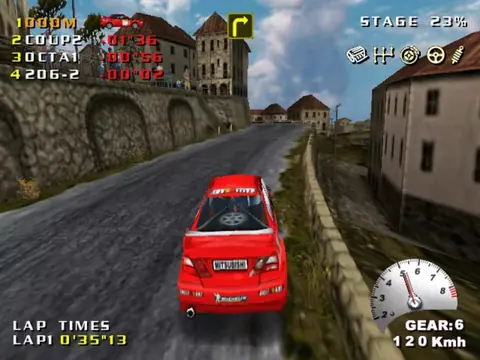 Captura de tela de Need for Speed: V-Rally 2 (3 de 4)
