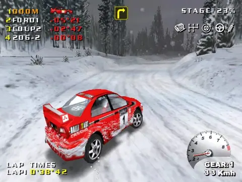 Captura de tela de Need for Speed: V-Rally 2 (2 de 4)
