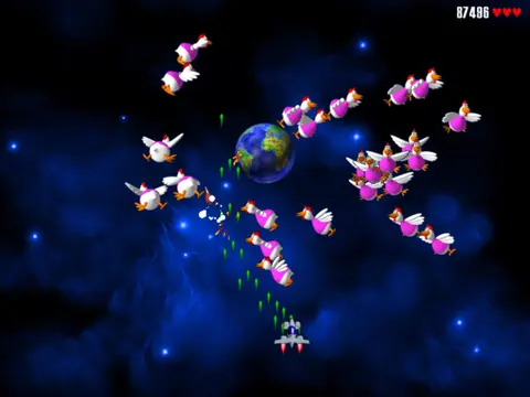 Captura de tela de Chicken Invaders (3 de 3)