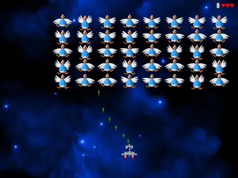 Captura de tela de Chicken Invaders (1 de 3)