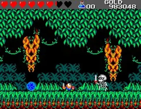 Captura de tela de Wonder Boy III: The Dragon's Trap (3 de 4)