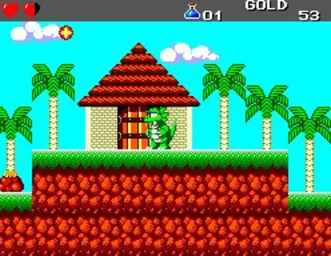 Captura de tela de Wonder Boy III: The Dragon's Trap (2 de 4)