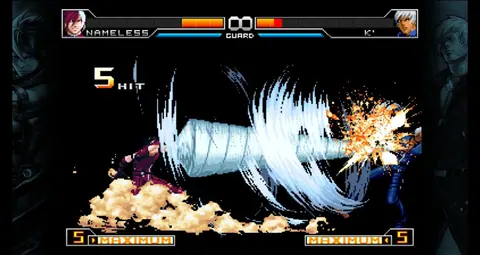 Captura de tela de The King of Fighters 2002: Unlimited Match (1 de 4)