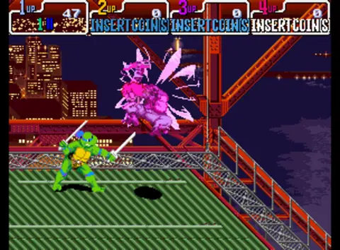 Captura de tela de Teenage Mutant Ninja Turtles: Turtles in Time (3 de 3)