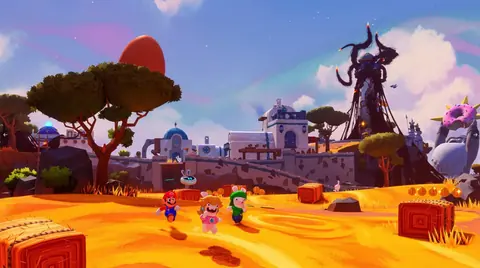 Captura de tela de Mario + Rabbids Sparks of Hope (2 de 3)