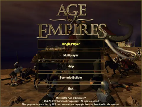 Captura de tela de Age of Empires (1 de 4)