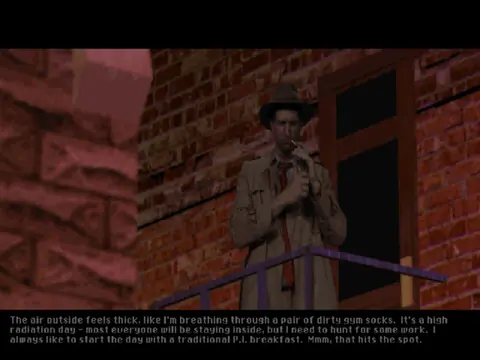 Captura de tela de Tex Murphy: Under a Killing Moon (1 de 4)