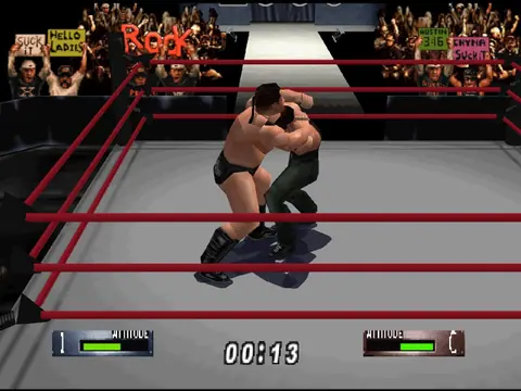 Captura de tela de WWF WrestleMania 2000 (1 de 1)