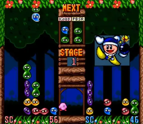 Captura de tela de Kirby's Avalanche (2 de 4)