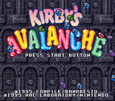 Captura de tela de Kirby's Avalanche (1 de 4)