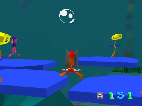 Captura de tela de Bubsy 3D (3 de 4)