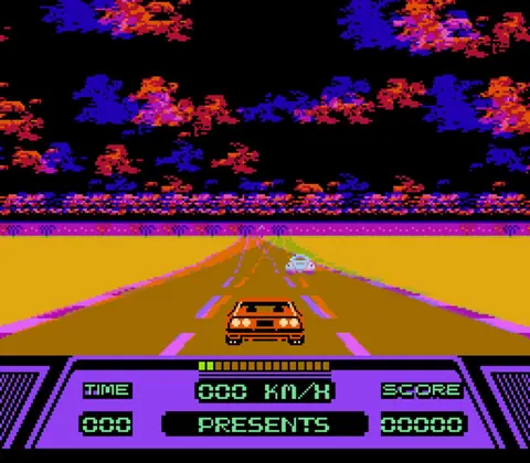 Captura de tela de Rad Racer (2 de 2)