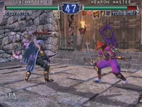 Captura de tela de SoulCalibur II (2 de 3)