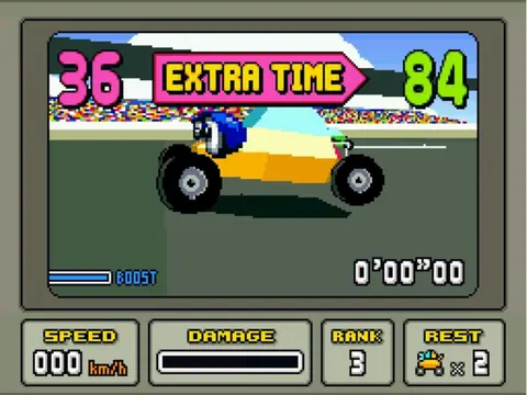 Captura de tela de Stunt Race FX (3 de 4)