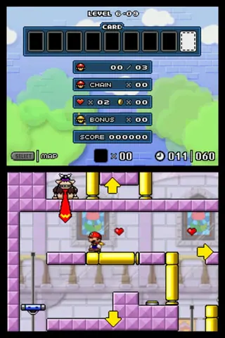 Captura de tela de Mario vs. Donkey Kong 2: March of the Minis (3 de 4)