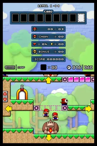 Captura de tela de Mario vs. Donkey Kong 2: March of the Minis (4 de 4)