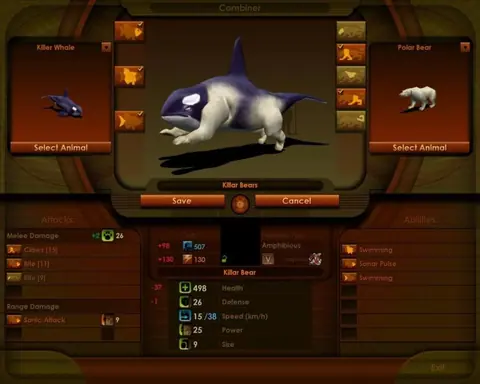Captura de tela de Impossible Creatures (2 de 4)