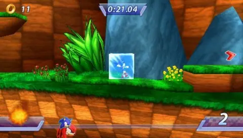 Captura de tela de Sonic Rivals (2 de 4)