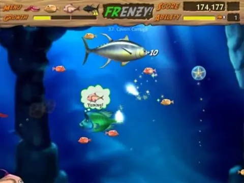 Captura de tela de Feeding Frenzy 2: Shipwreck Showdown (1 de 3)