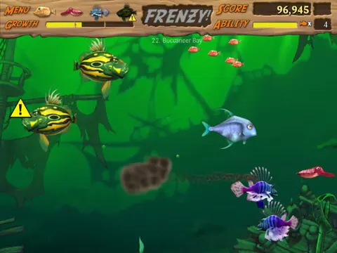 Captura de tela de Feeding Frenzy 2: Shipwreck Showdown (3 de 3)