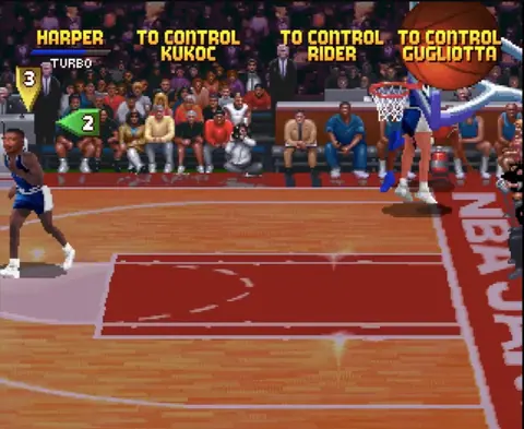Captura de tela de NBA Jam Tournament Edition (2 de 3)