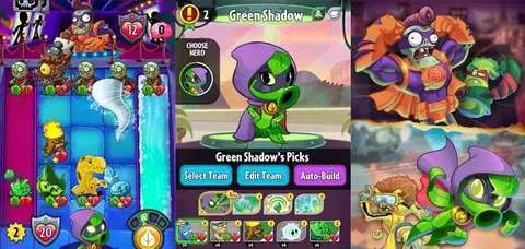 Captura de tela de Plants vs. Zombies: Heroes (2 de 3)