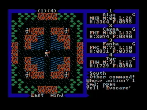 Captura de tela de Ultima III: Exodus (2 de 4)